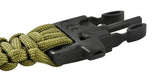 SURVIVAL Armband mit Zubehör - grün