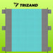 Strand-/Picknickdecke 208x208cm Trizand 21209
