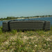 Klappbare Isomatte 180x60x1cm Trizand 22870