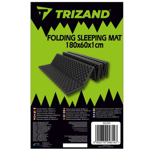 Klappbare Isomatte 180x60x1cm Trizand 22870