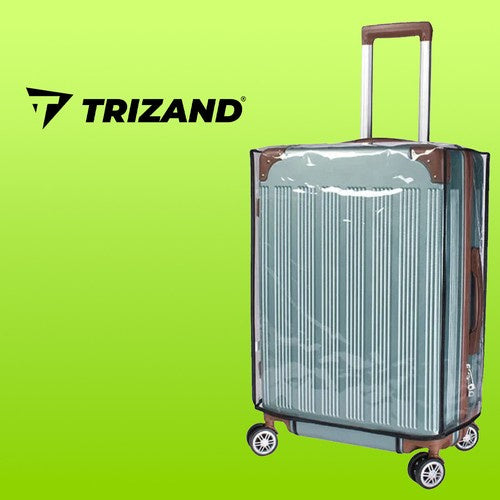 Trizand 23922 transparente Kofferhülle
