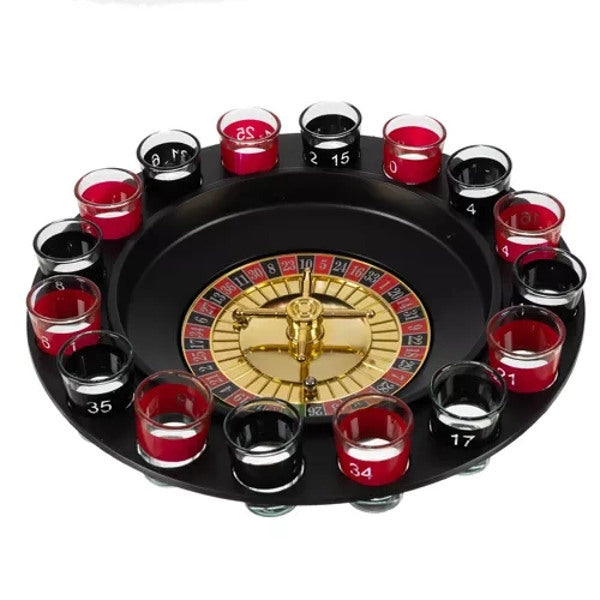 Trinkspiel Roulette - Komplettset