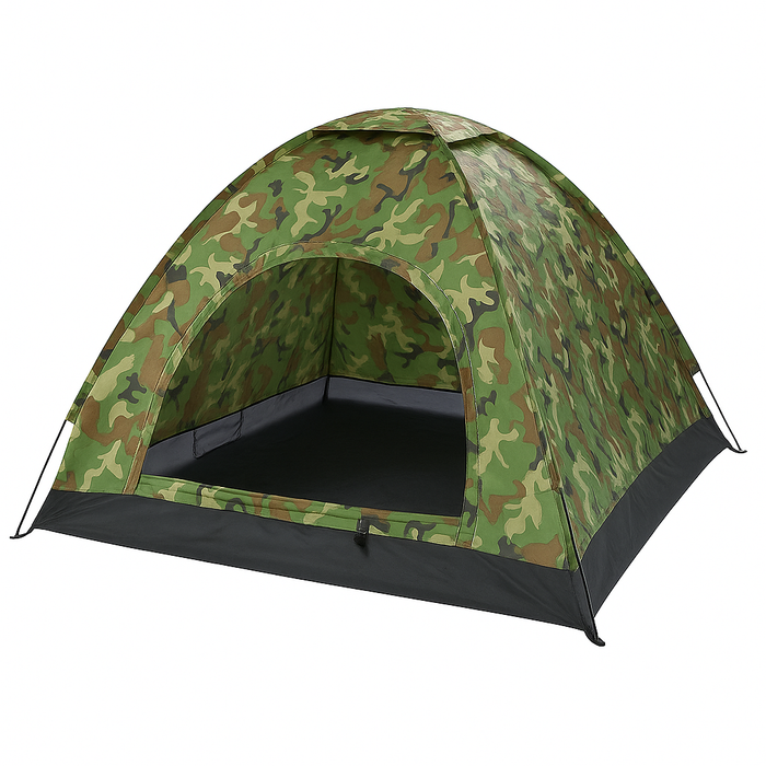 camping zelt set 2 Personen Camping Zelt Set Festival Zelt mit je 2 Isomatten, Schlafsäcken, uvm