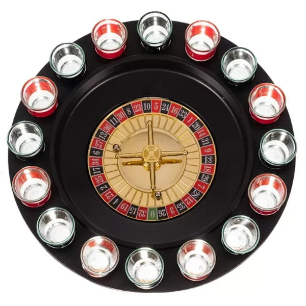 Trinkspiel Roulette - Komplettset