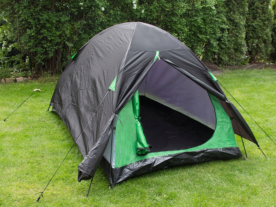 Campingzelt Comfort Duo 2-Personen in Schwarz