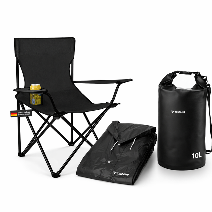 campingstuhl festival Festival Campingstuhl Set Dry Bag & Poncho – wasserdichtes Set — Festivalking