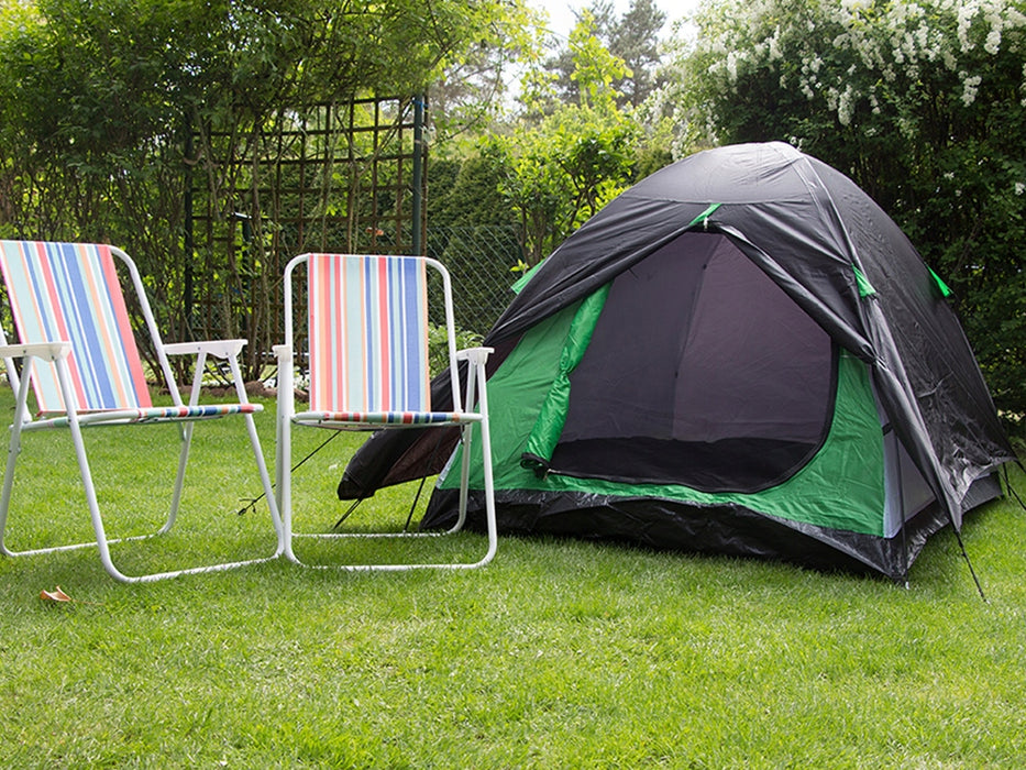 Campingzelt Comfort Duo 2-Personen in Schwarz