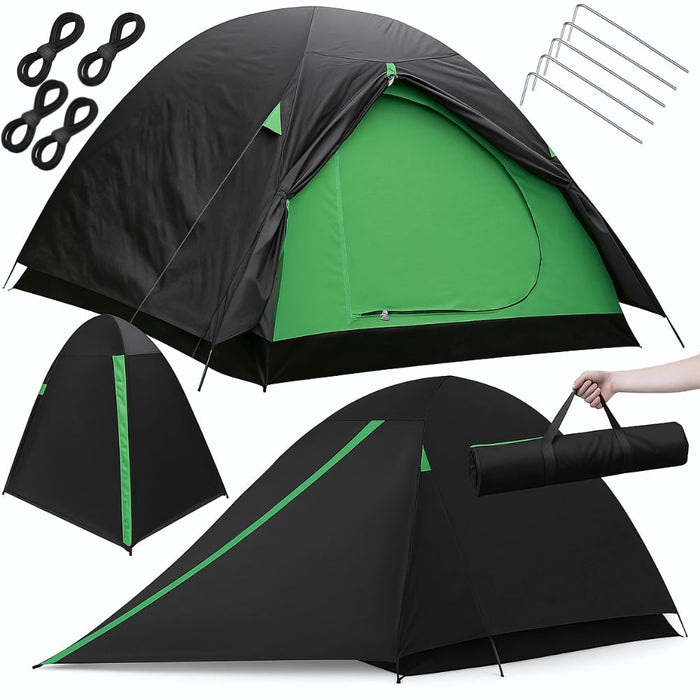Campingzelt Comfort Duo 2-Personen in Schwarz