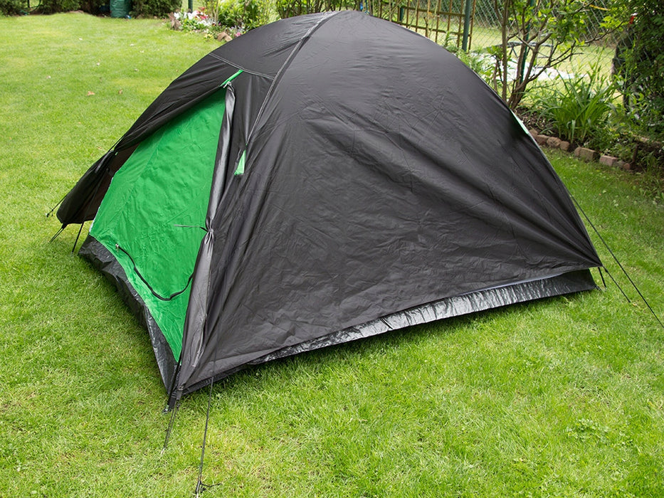 Campingzelt Comfort Duo 2-Personen in Schwarz